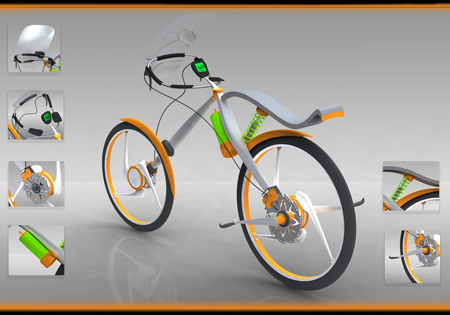 Styling концепция велосипеда