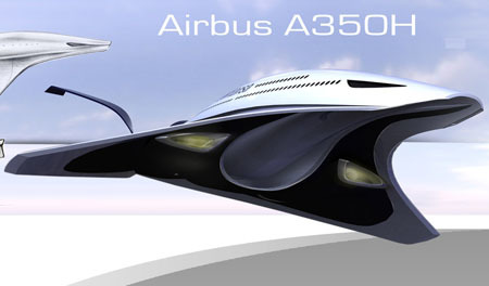 Airbus A350H - авиалайнер будущего