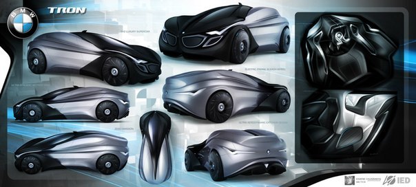 Автомобили будущего (16 фото)