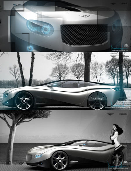 Bentley TEN11 концепт спортивного автомобиля