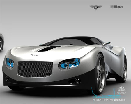 Bentley TEN11 концепт спортивного автомобиля