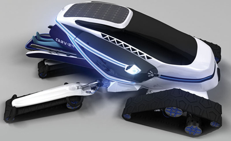 CARV: Горноспасательный автомобиль будущего
