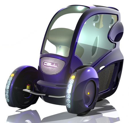 Cell Two-Seater - футуристический транспорт будущего