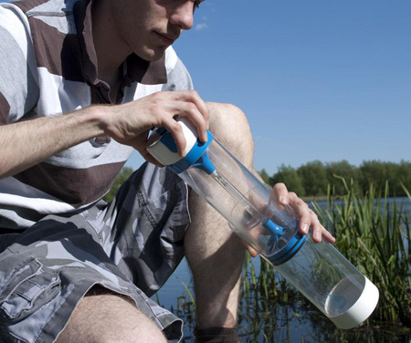 Чистая вода (бутылка Тимофея Уайтхеда) - удаление 99,9% вирусов и бактерий