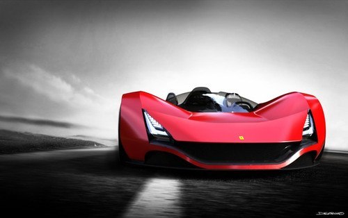 Ferrari Aliante: концепт кар от Arunkumar Shanmugam
