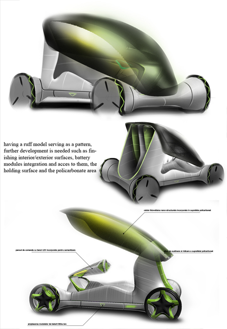 Футуристический био-транспорт 2030 года