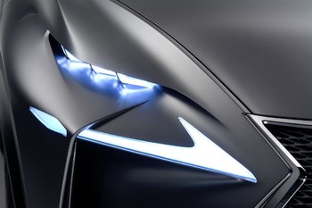 Lexus LF-NX концепция кроссовера будущего