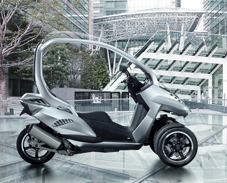 Peugeot HYmotion 3 концепт скутера