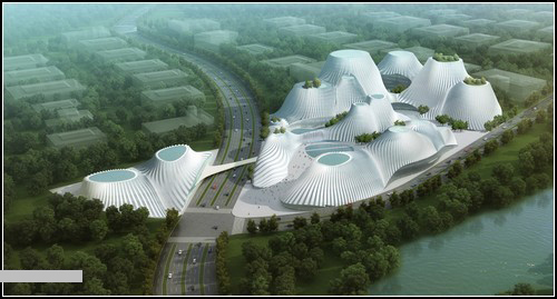 Проект конференц-центра в Тайчжуне (Китай)