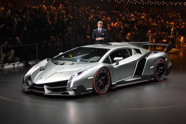 Суперкар Lamborghini Veneno: Женевский автосалон 2013