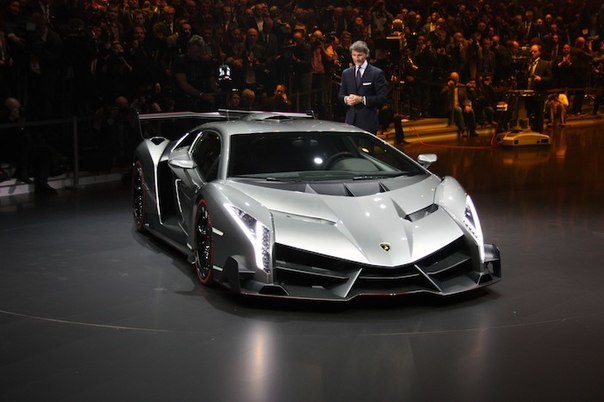 Суперкар Lamborghini Veneno: Женевский автосалон 2013
