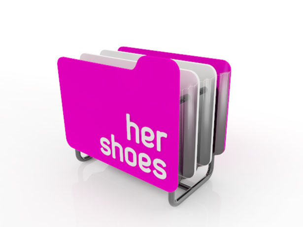 Удобная и стильная папка хранит вашу обувь организованно