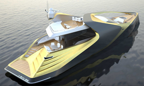 X-Sym 125 яхта с асимметрично эксклюзивным дизайном S-Move