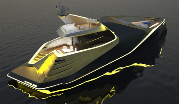 X-Sym 125 яхта с асимметрично эксклюзивным дизайном S-Move